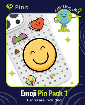 Pinit Emoji Pin Pack 1
