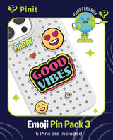Pinit Emoji Pin Pack 3