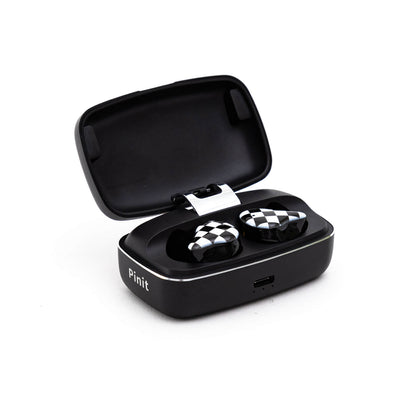 Pinit Checkerboard Earbuds