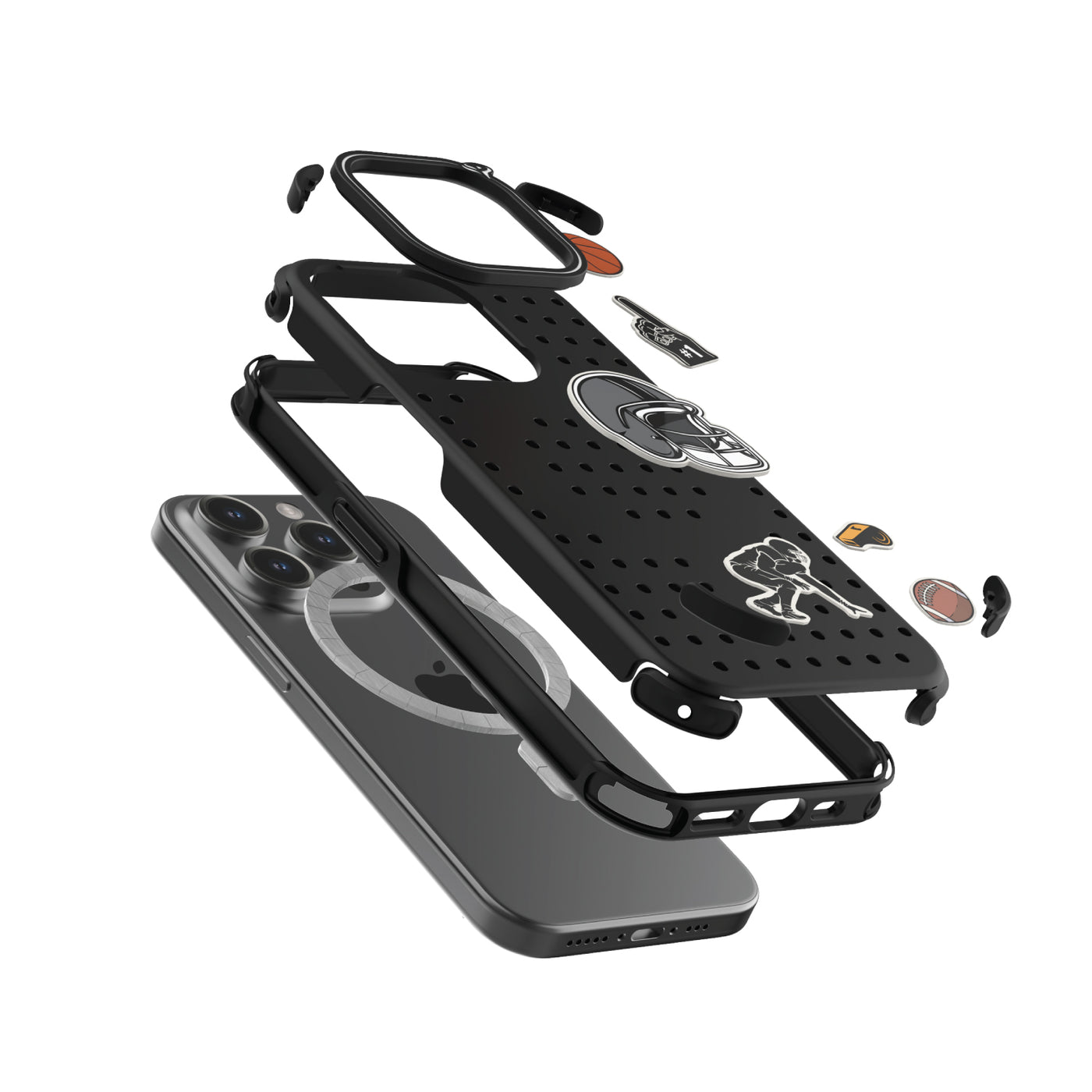 Pinit MagSafe Case for iPhone 15 Pro - Dynamic/Black