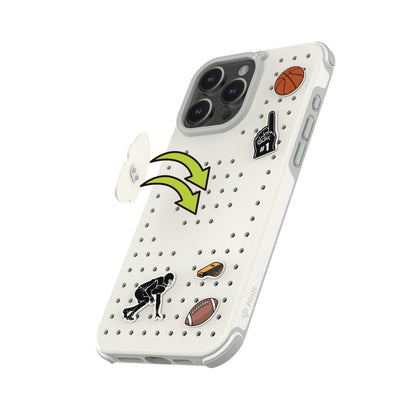 Pinit MagSafe Case for iPhone 15 Pro Max - Dynamic/White