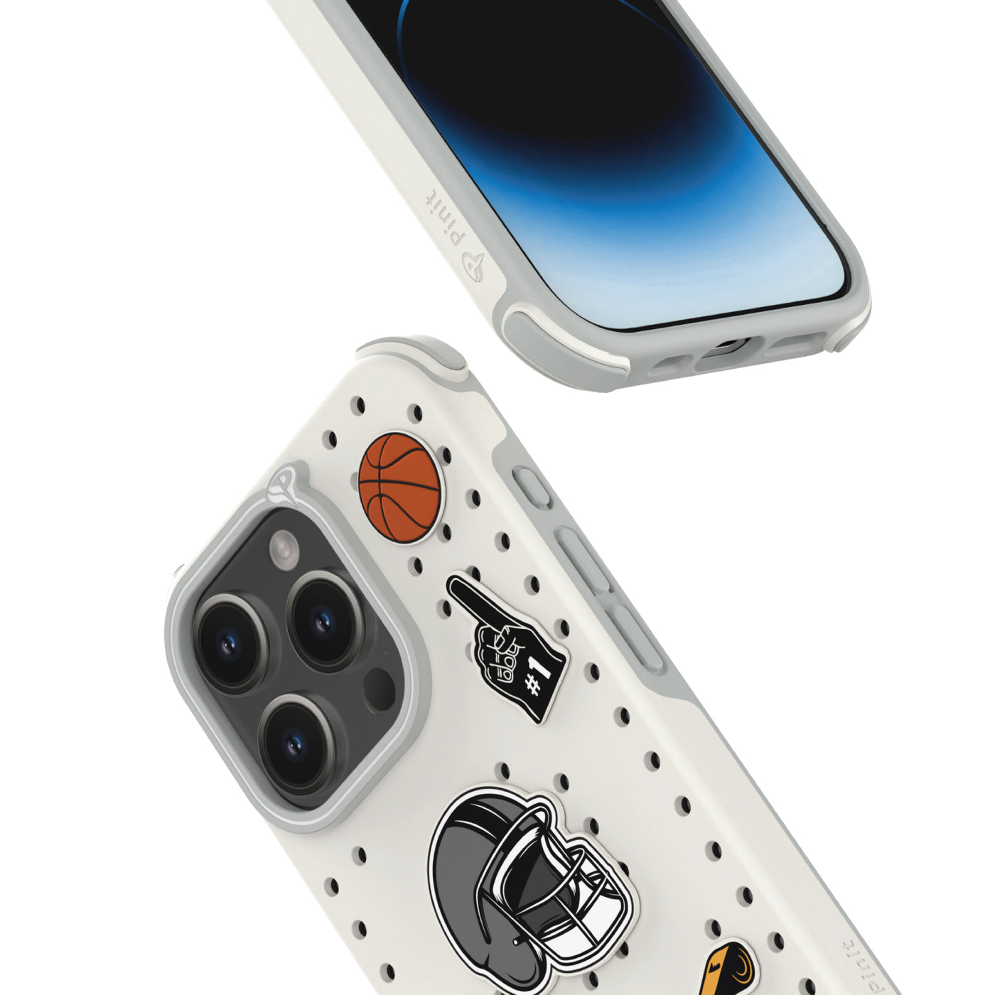 Pinit MagSafe Case for iPhone 15 Pro - Dynamic/White