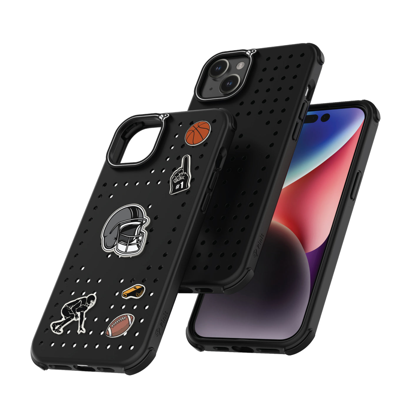 Pinit MagSafe Case for iPhone 15 Plus - Dynamic/Black