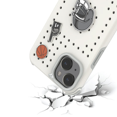 Pinit MagSafe Case for iPhone 15 Plus - Dynamic/White