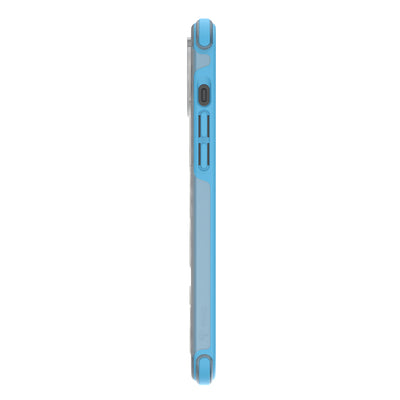 Pinit MagSafe Case for iPhone 15 - Dynamic/Clear with Neon Blue Bumper