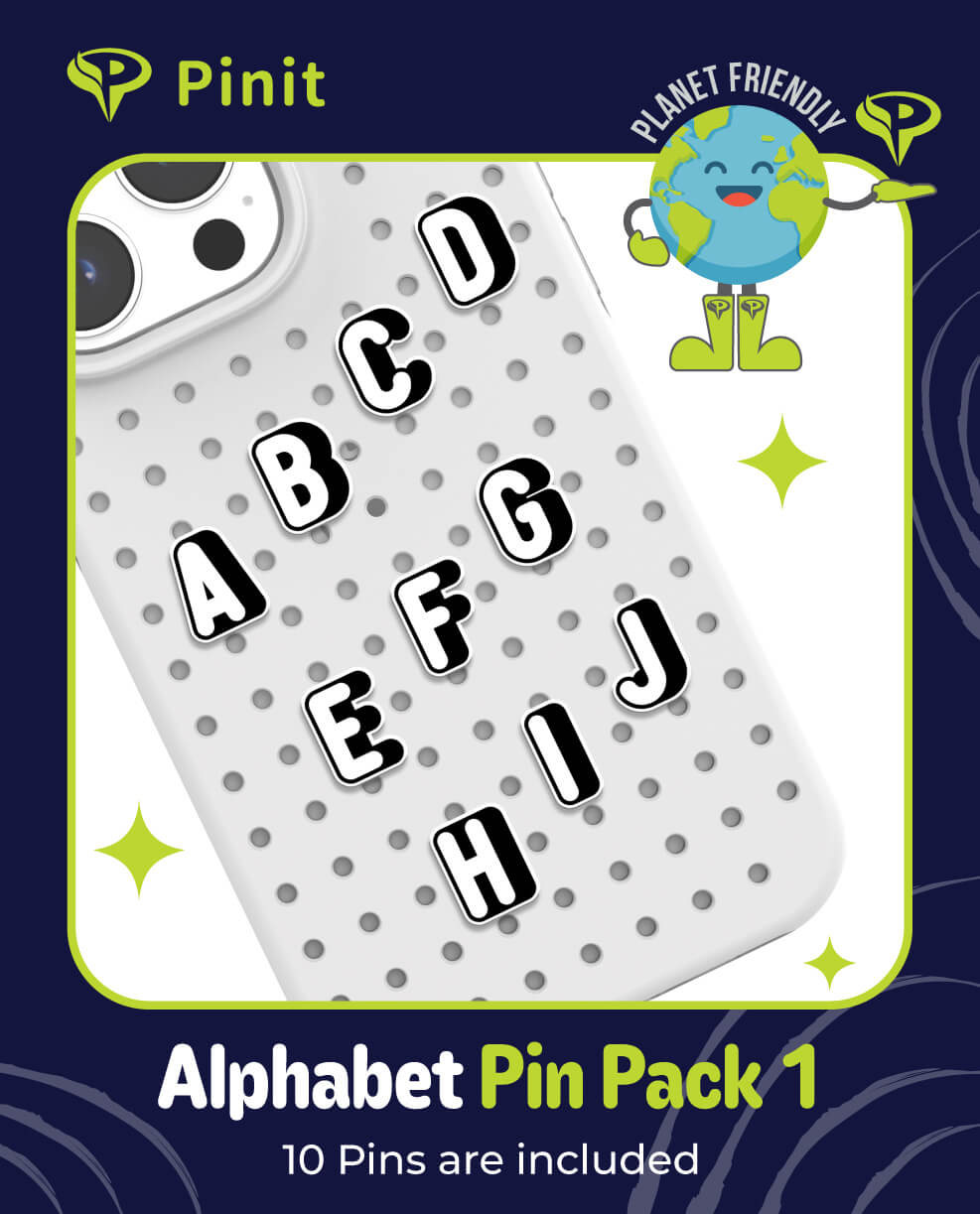 Pinit Alphabet Pin Pack 1