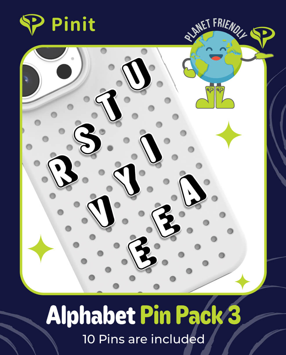 Pinit Alphabet Pin Pack 3