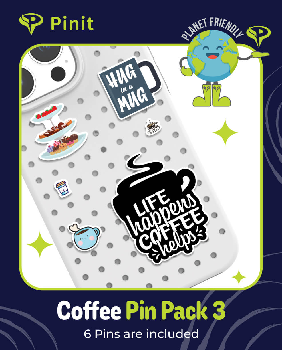 Pinit Coffee Pin Pack 3