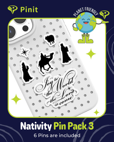 Pinit Nativity Pin Pack 3