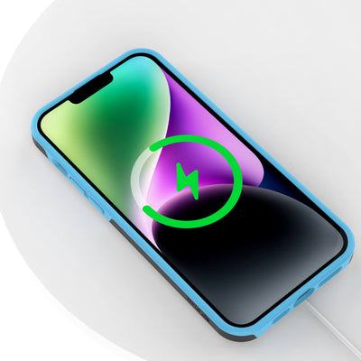 Pinit Diamond Case for iPhone 14 Plus - Black/Blue
