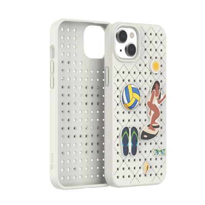 Pinit Diamond Case for iPhone 14 - White