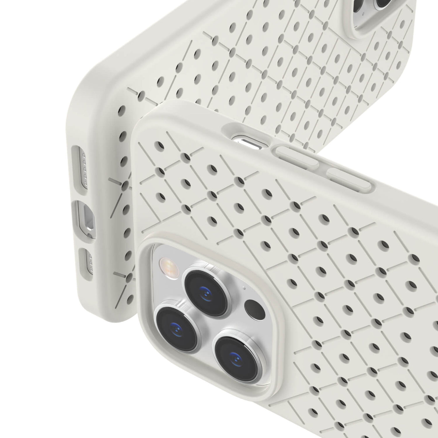 Pinit Diamond Case for iPhone 14 Pro - White