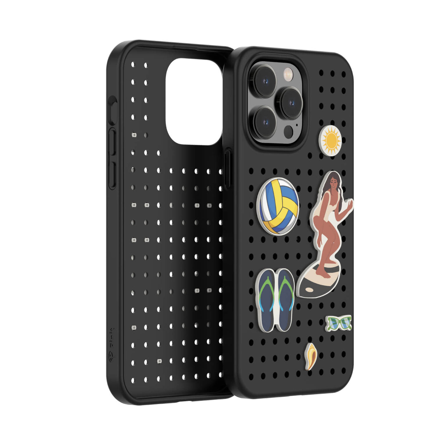 Pinit Dynamic Case for iPhone 14 Pro - Black