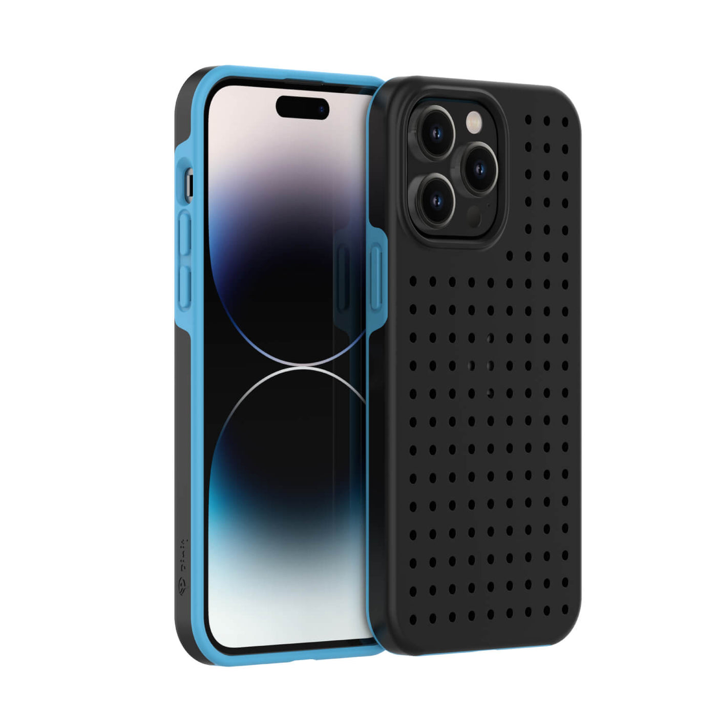 Pinit Dynamic Case for iPhone 14 Pro Max - Black/Blue