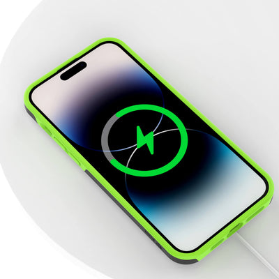 Pinit Dynamic Case for iPhone 14 Pro Max - Black/Green