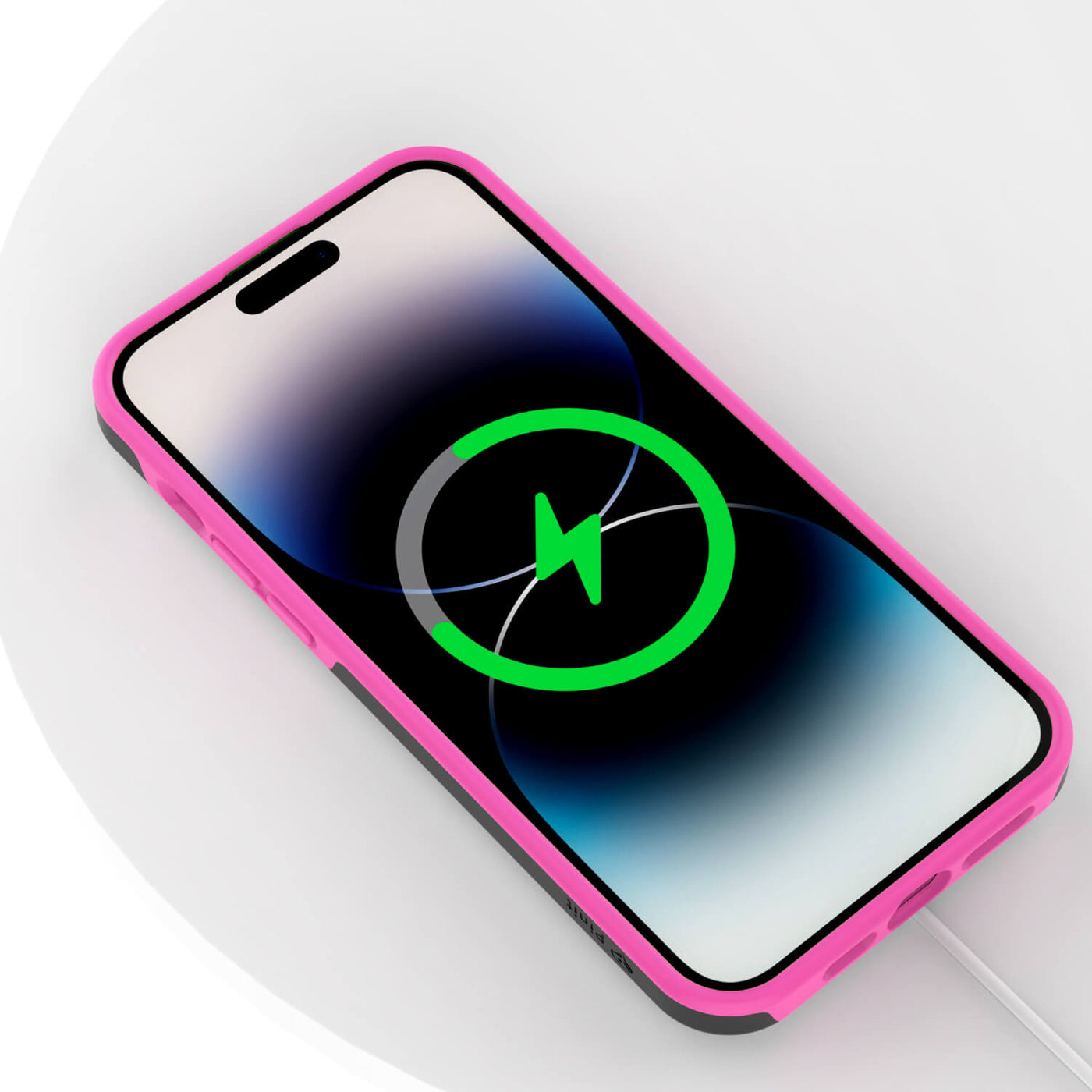 Pinit Dynamic Case for iPhone 14 Pro - Black/Pink