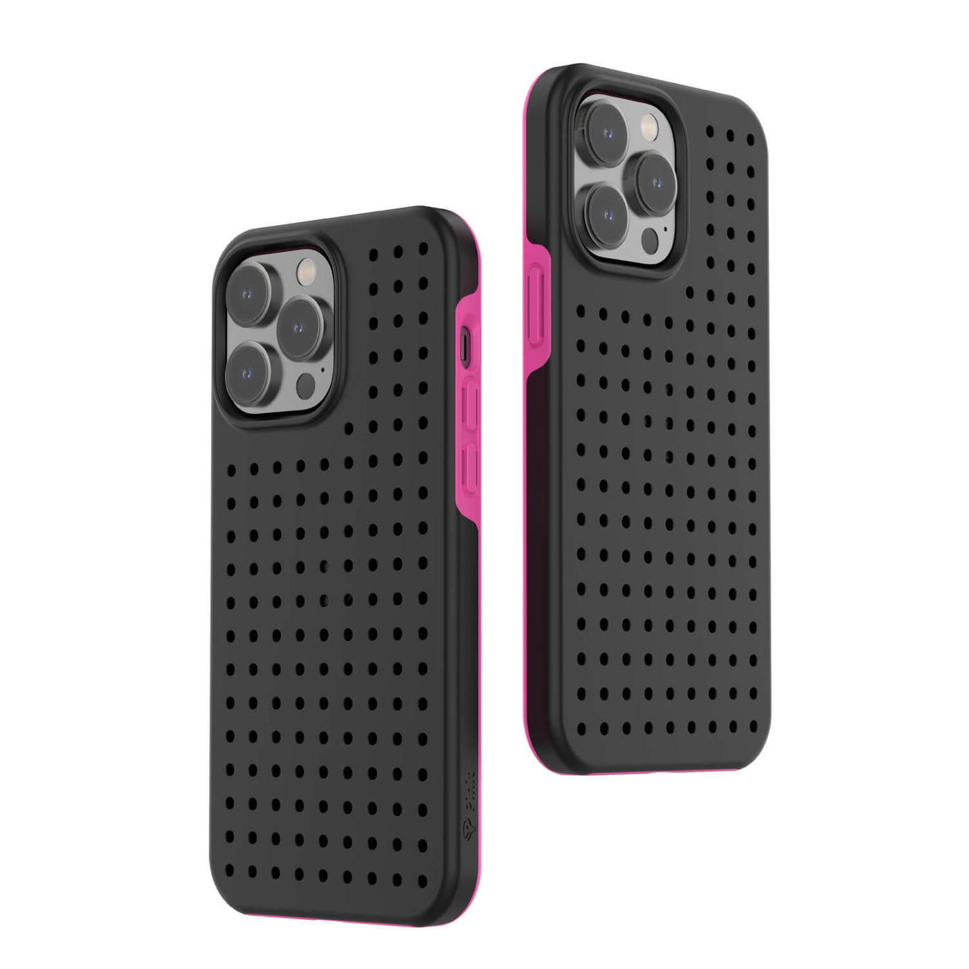 Pinit Dynamic Case for iPhone 14 Pro - Black/Pink