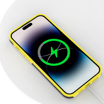 Pinit Dynamic Case for iPhone 14 Pro - Black/Yellow
