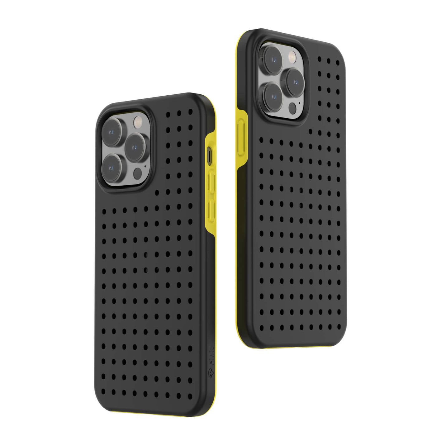 Pinit Dynamic Case for iPhone 14 Pro - Black/Yellow
