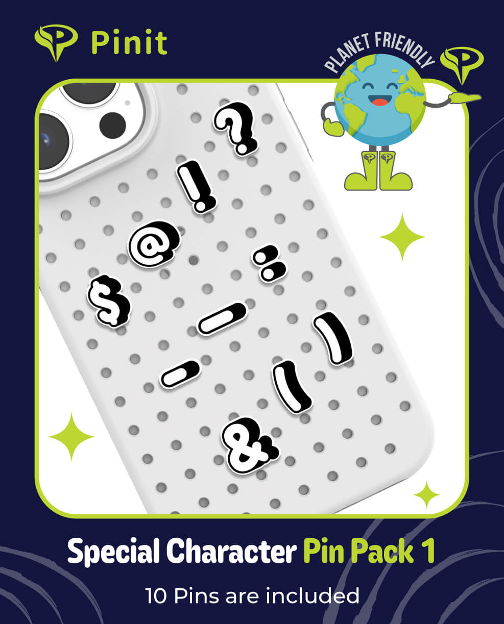 Pinit Special Character Pin Pack 1