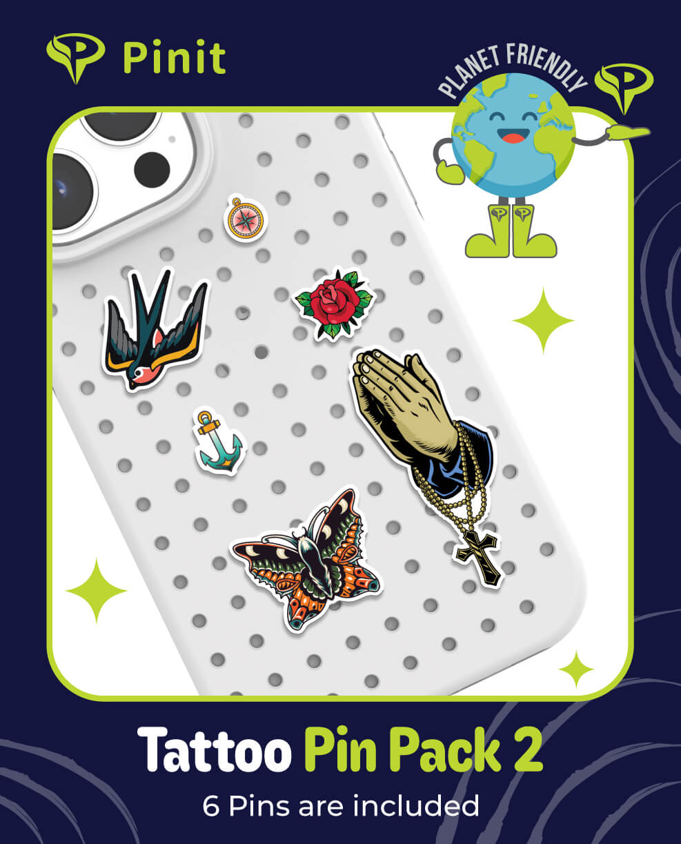 Pinit Tattoo Pin Pack 2